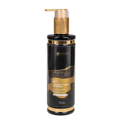 Obrazek Szampon Ouro Glow Proteiny + Kawior 300 ml Amazon Keratin