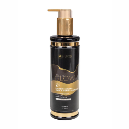 Obrazek Odżywka  Ouro Glow Proteiny + Kawior 300 ml Amazon Keratin