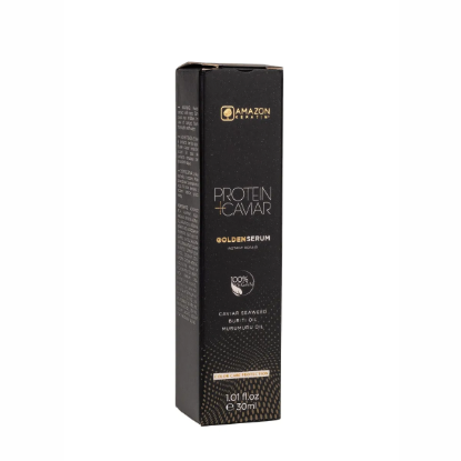 Obrazek Golden Serum Proteiny + Kawior 30 ml Amazon Keratin